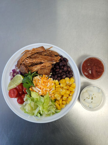 Pulled Pork Burrito Bowl