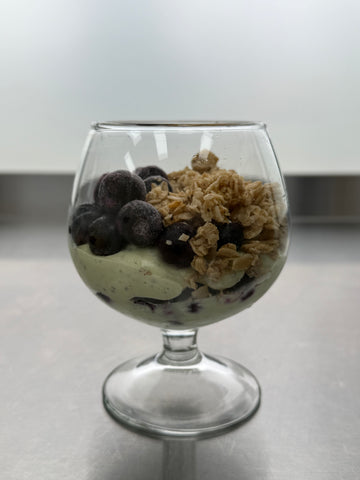 Blueberry Matcha Parfait