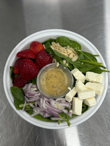 Strawberry Spinach Salad