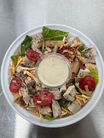 Chicken BLT penne salad
